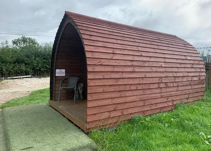 Poplars Farm Site Glamping Pods Adults Only With Separate, Private Shower Rooms